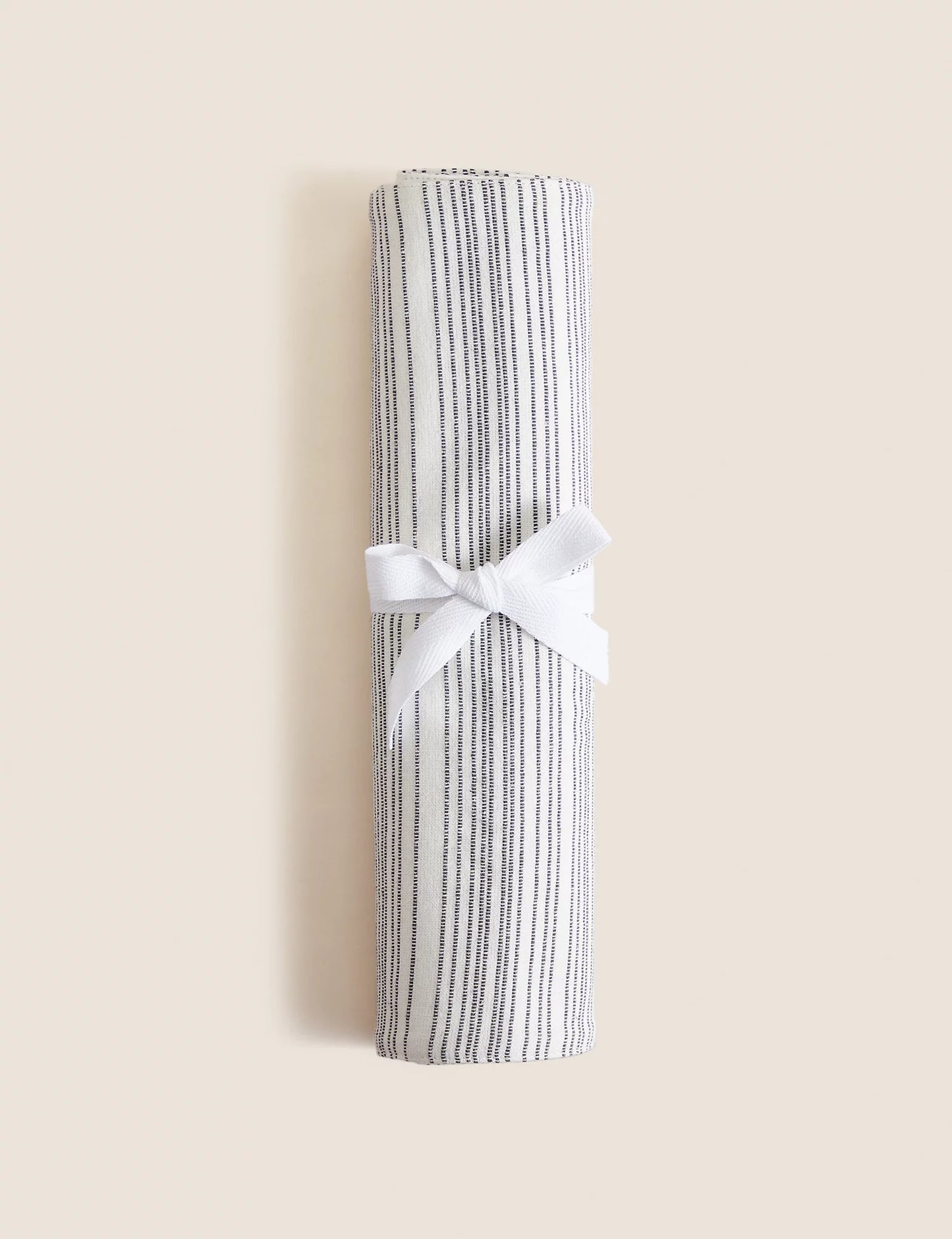 Cotton Striped Table Runner