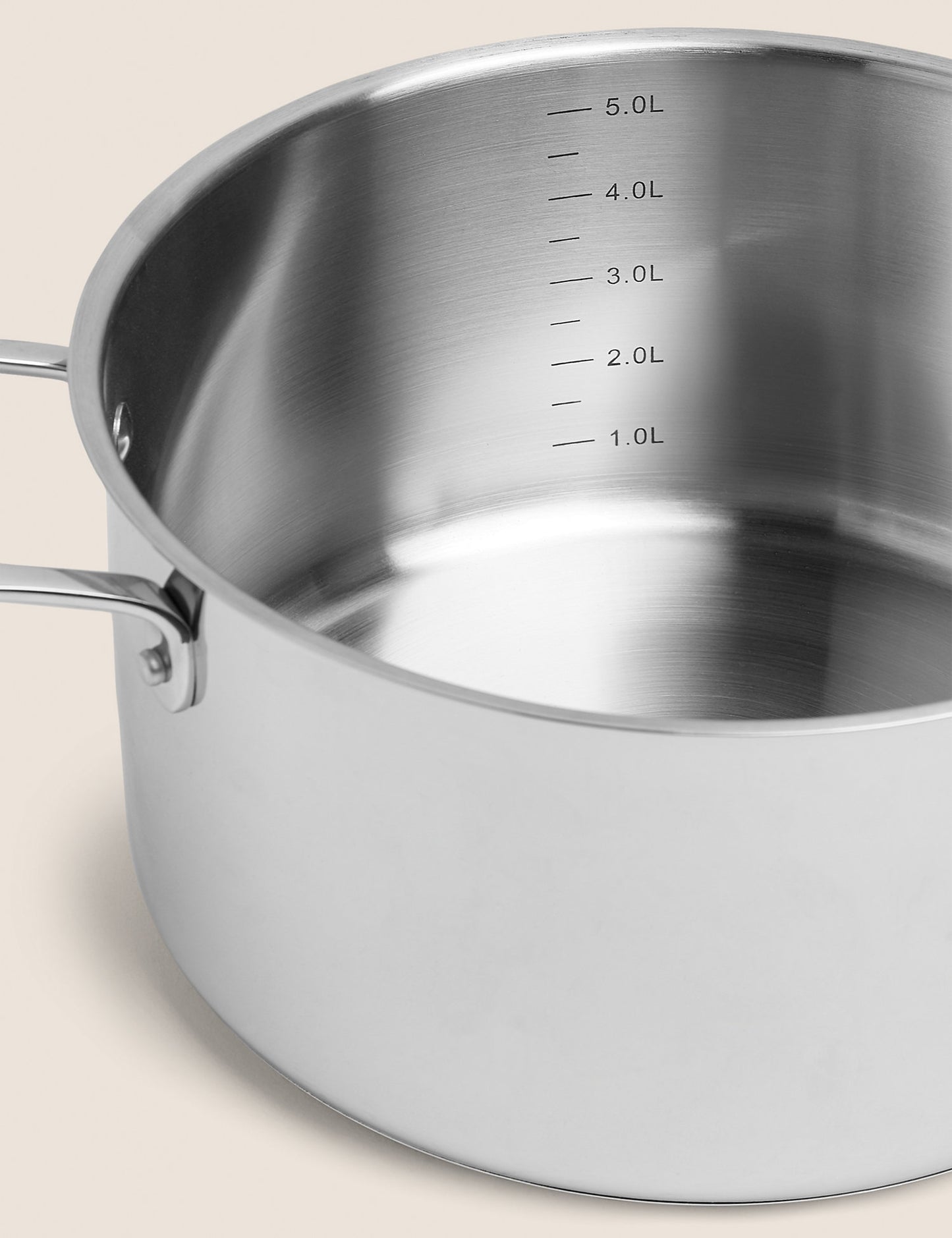 Stainless Steel 24cm Medium Stock Pot