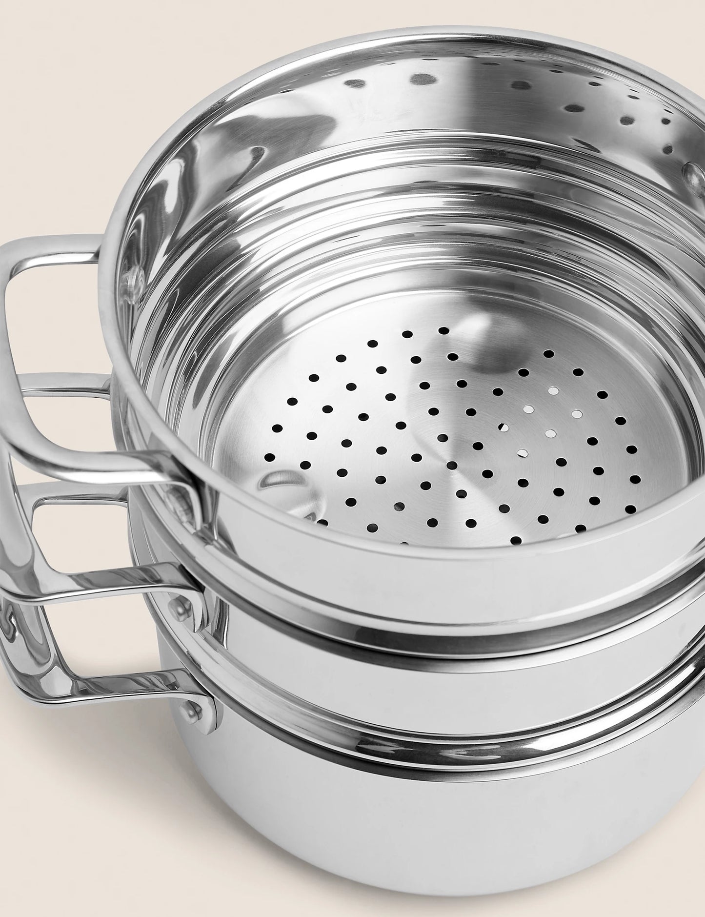 Stainless Steel 3 Tier Steamer