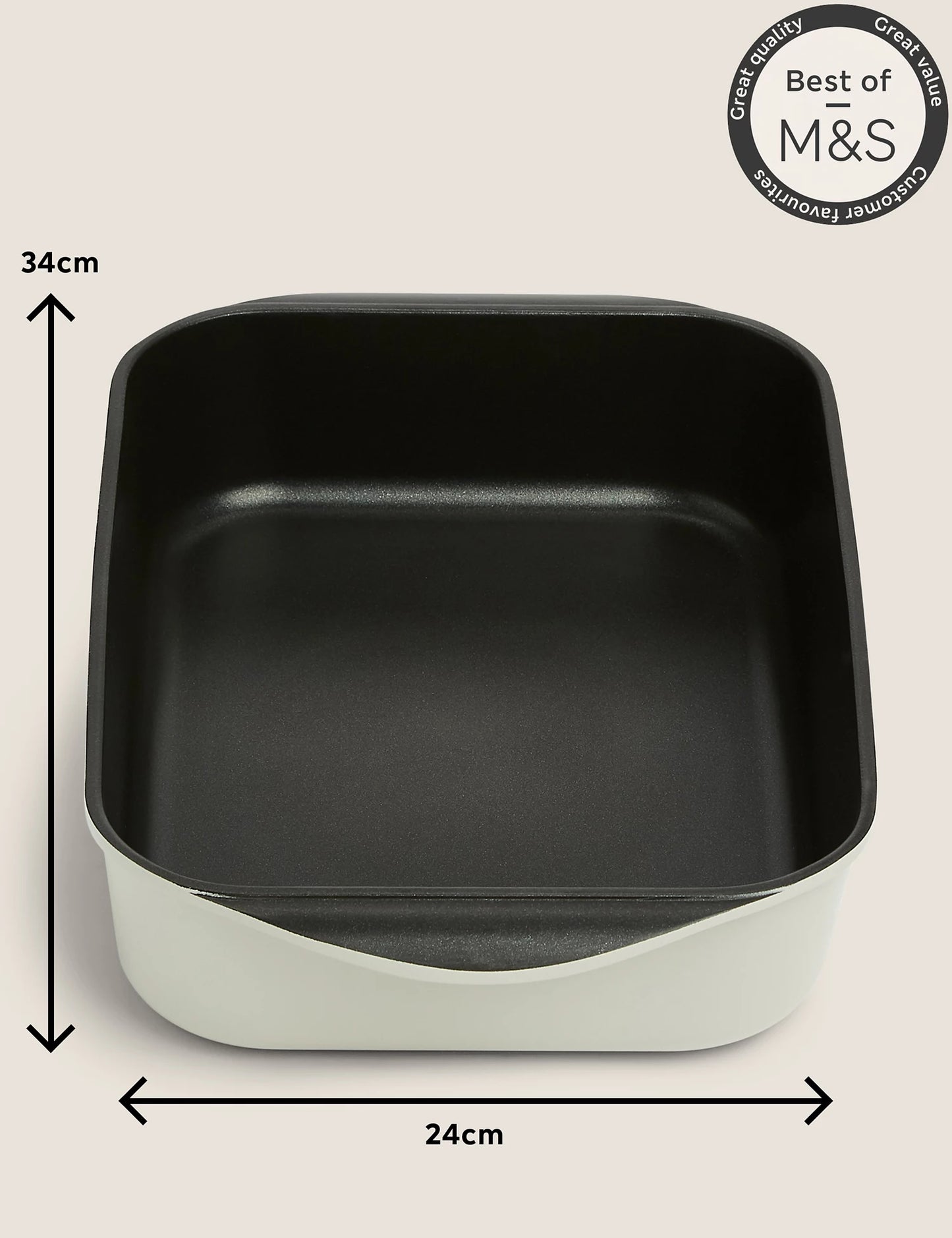 Large Cast Aluminium Roaster