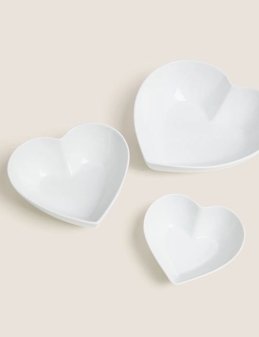 Maxim Medium Heart Serving Bowl