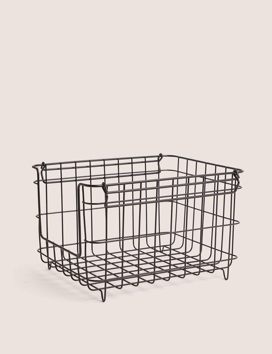 Small Stackable Wire Storage Basket