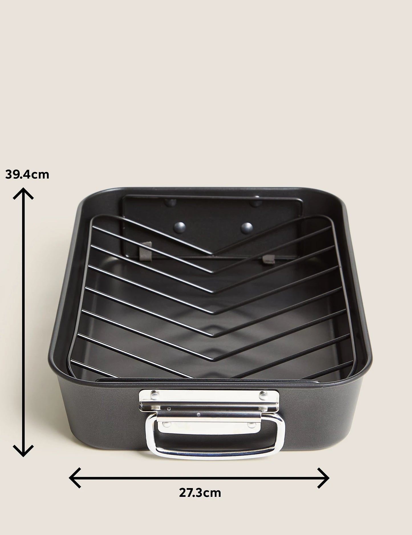 Heavy Gauge 39cm Roast & Rack