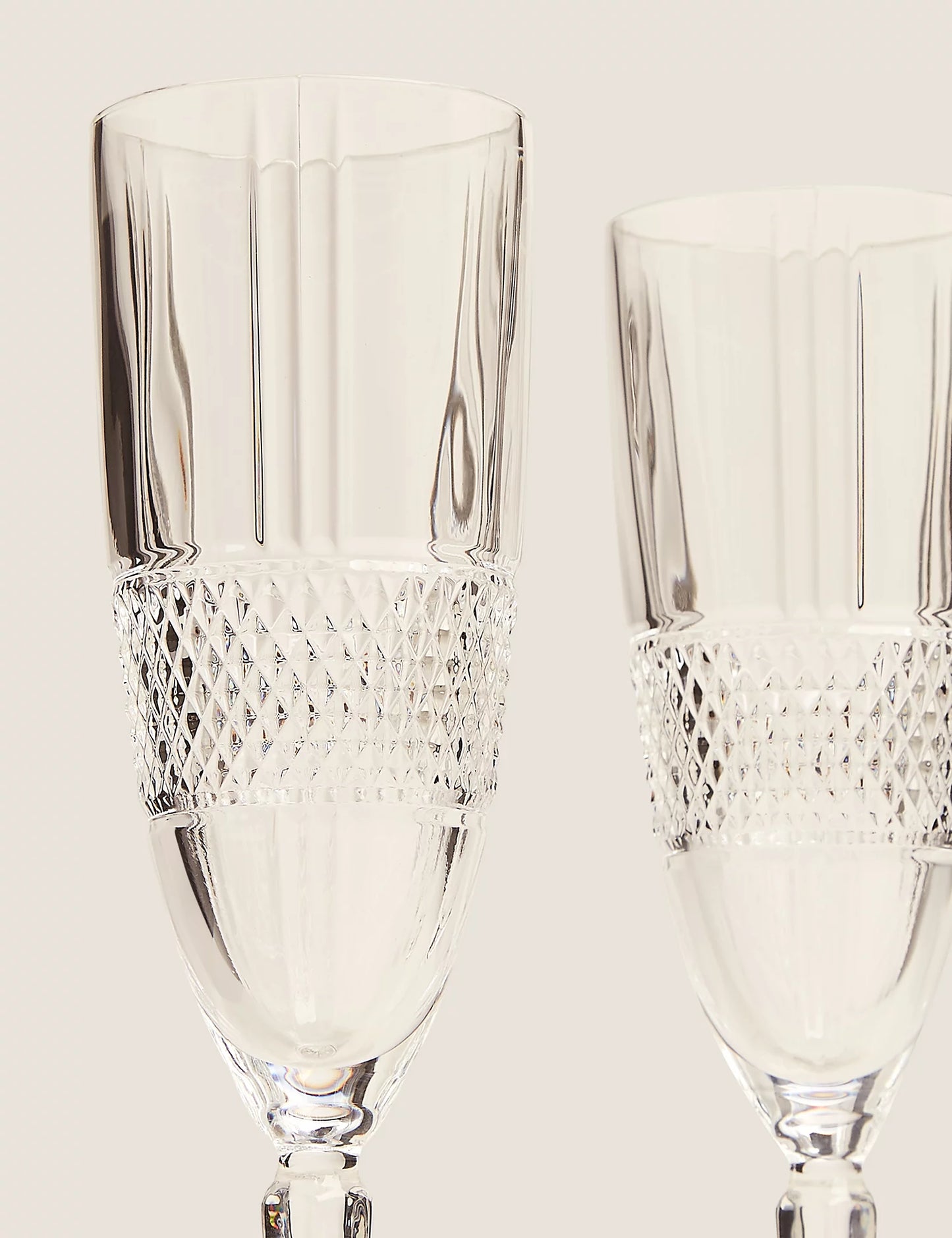 Set of 4 Adeline Champagne Flutes