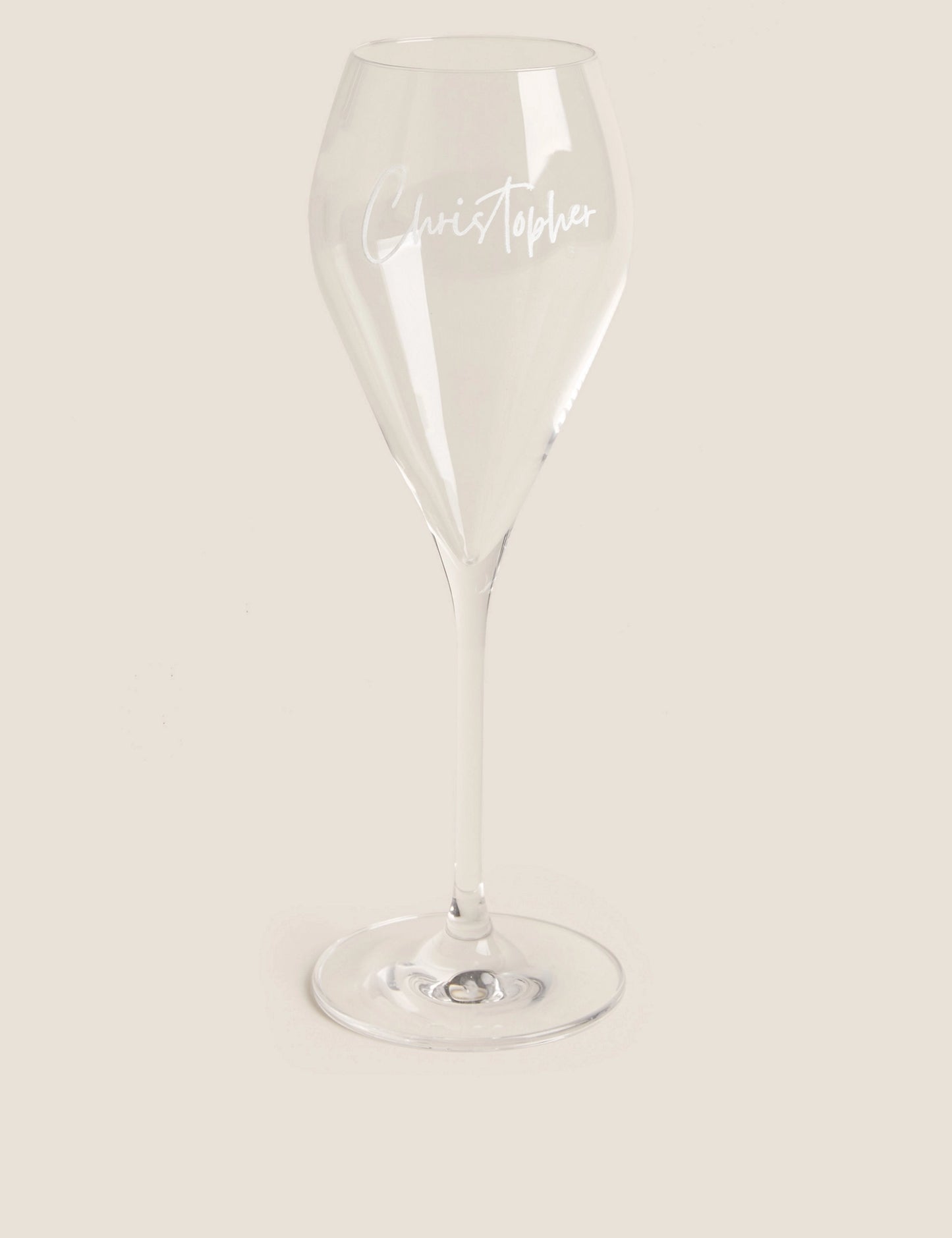 Personalised Name Prosecco Glass