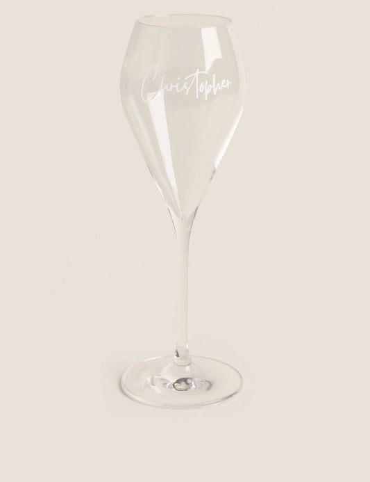 Personalised Name Prosecco Glass