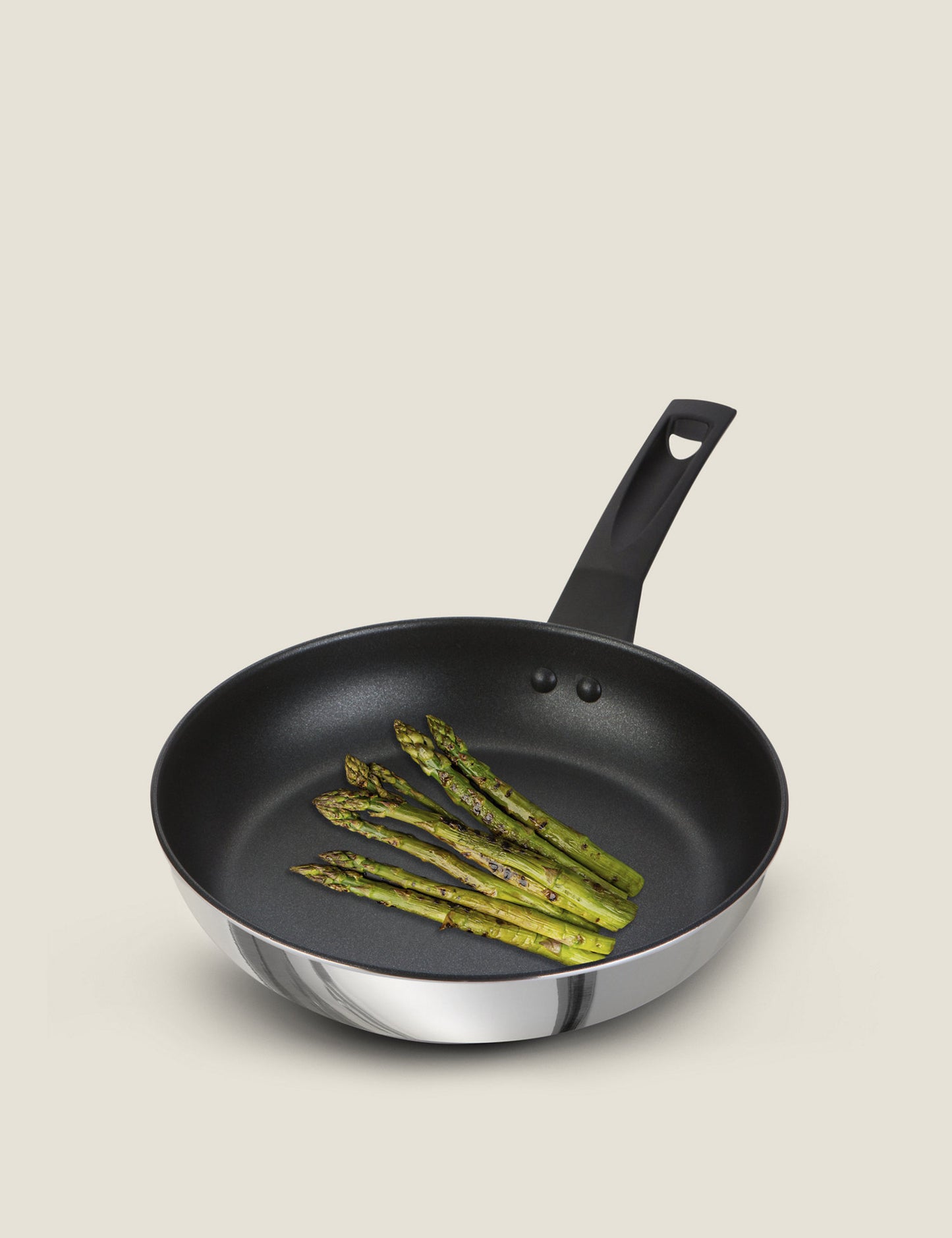 Stainless Steel 29cm Large Frying Pan