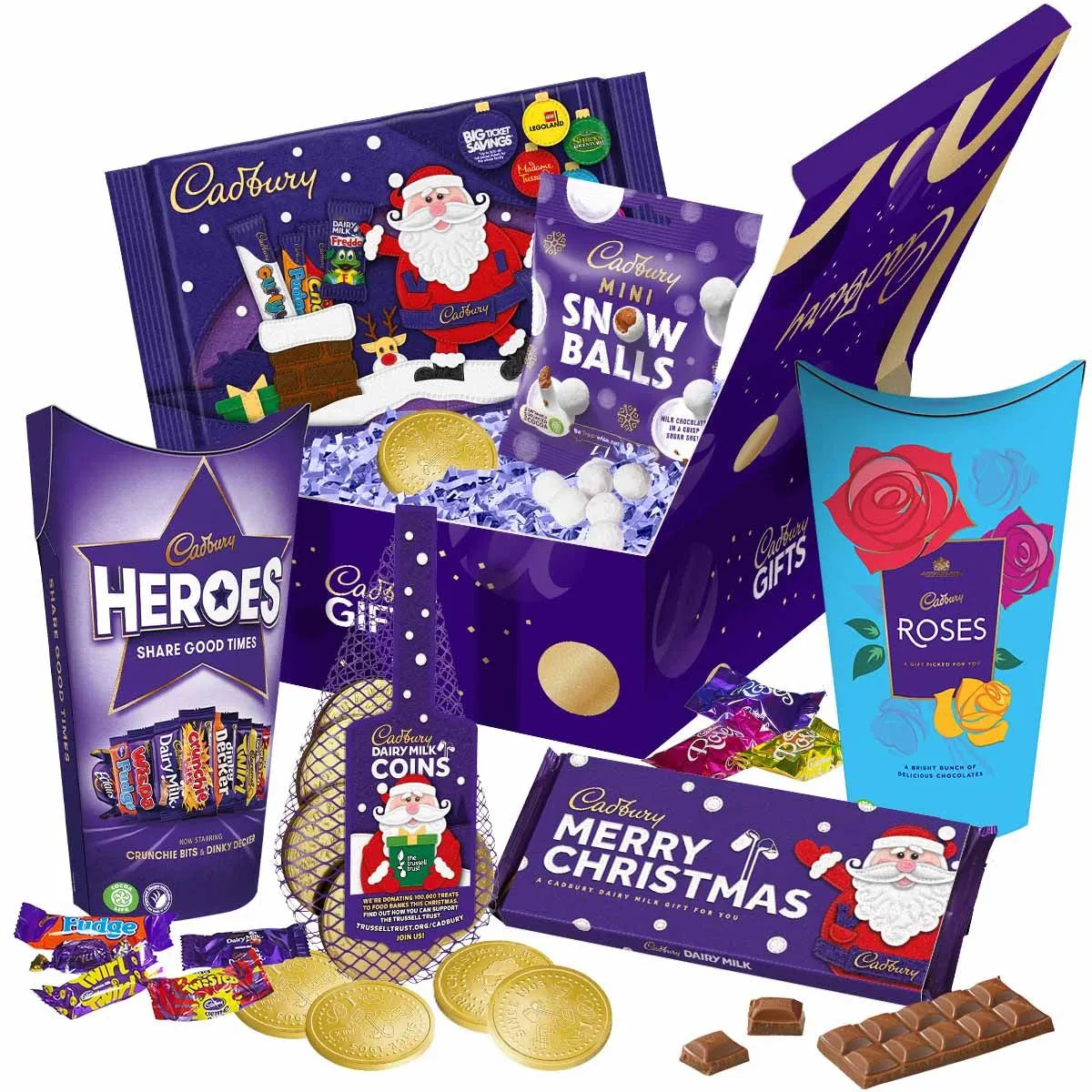 CADBURY CHRISTMAS CHOCOLATE COMBINATION HAMPER