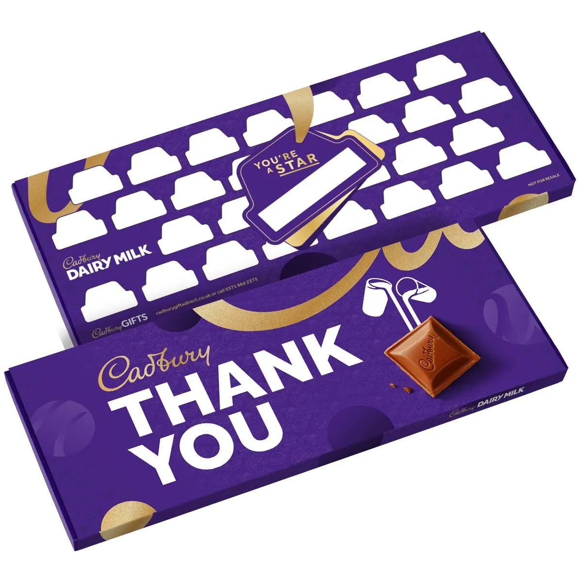CADBURY THANK YOU - MULTI SIGNATURE CHOCOLATE BAR (850G)