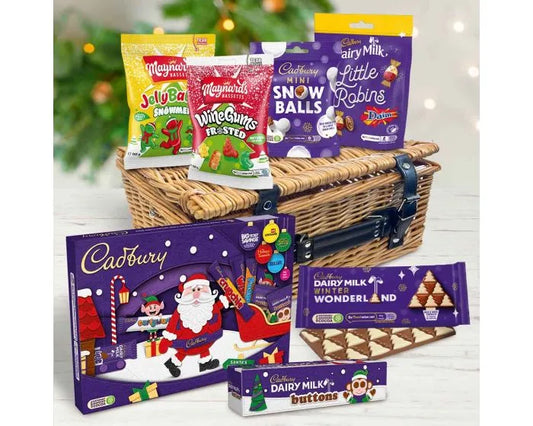 CADBURY CHRISTMAS CHOCOLATE SHARING BASKET