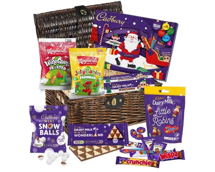 CADBURY CHRISTMAS CHOCOLATE SHARING BASKET