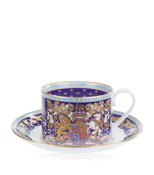 Longest Reigning Monarch Teacup And Saucer