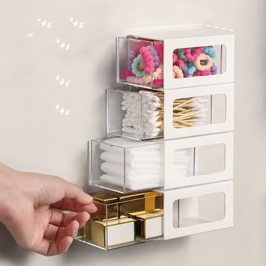 Mounted Plastic Storage Shelf