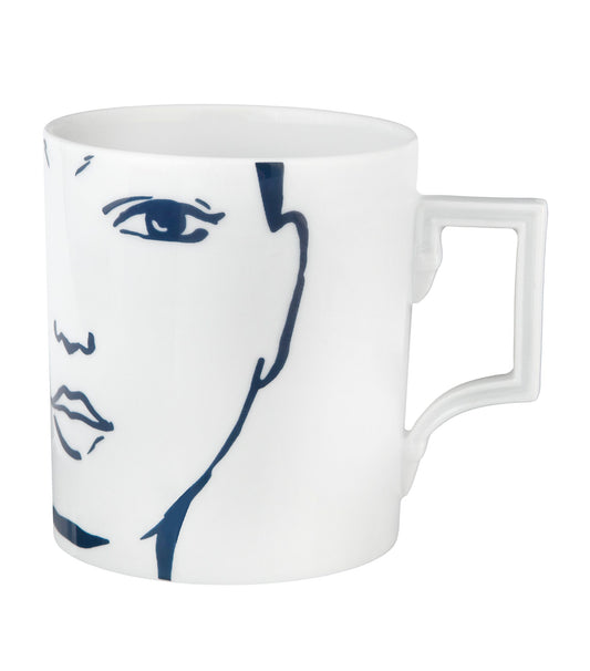 Porcelain Carol Face Mug