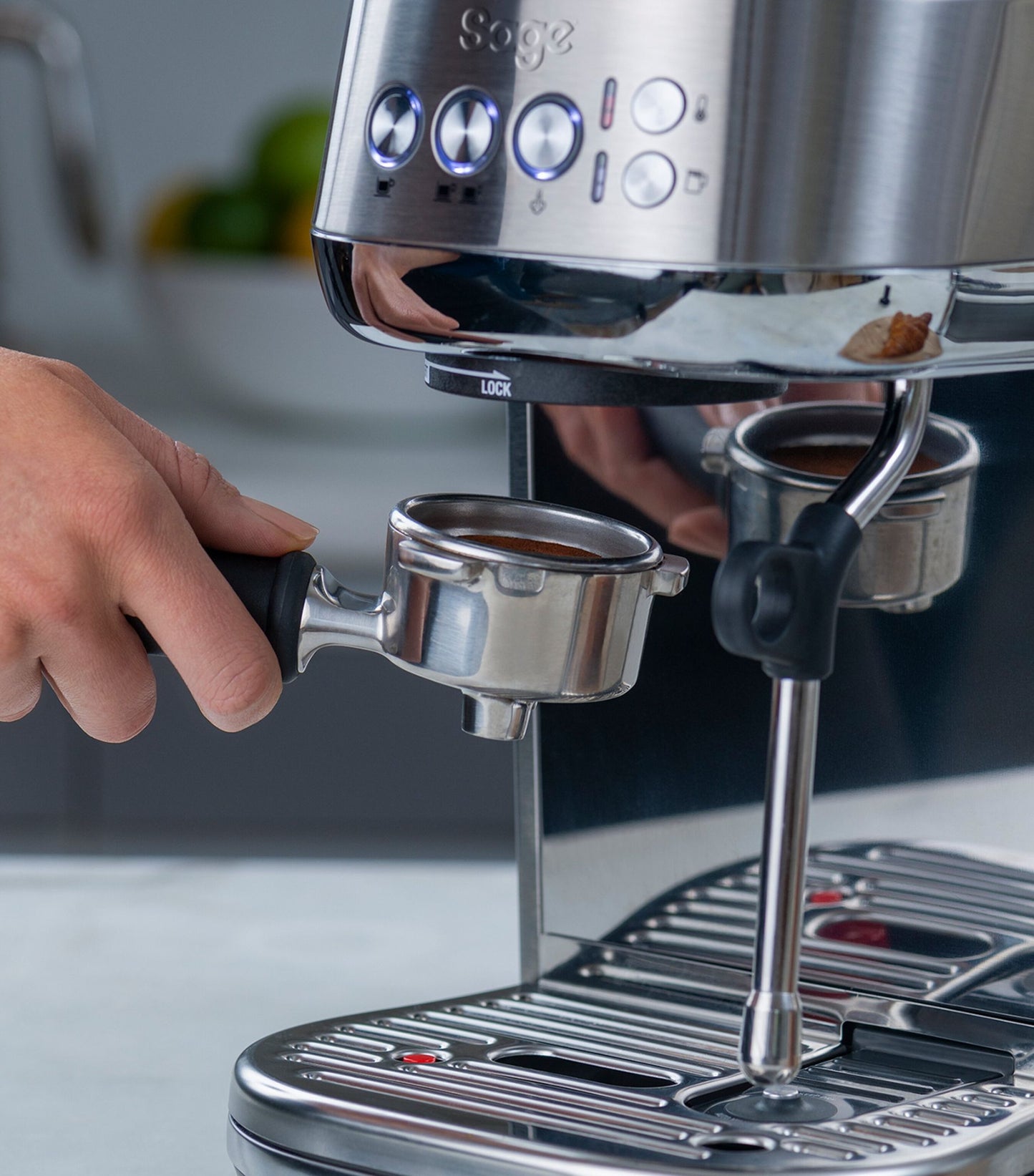 SAGE  The Bambino Plus Coffee Machine