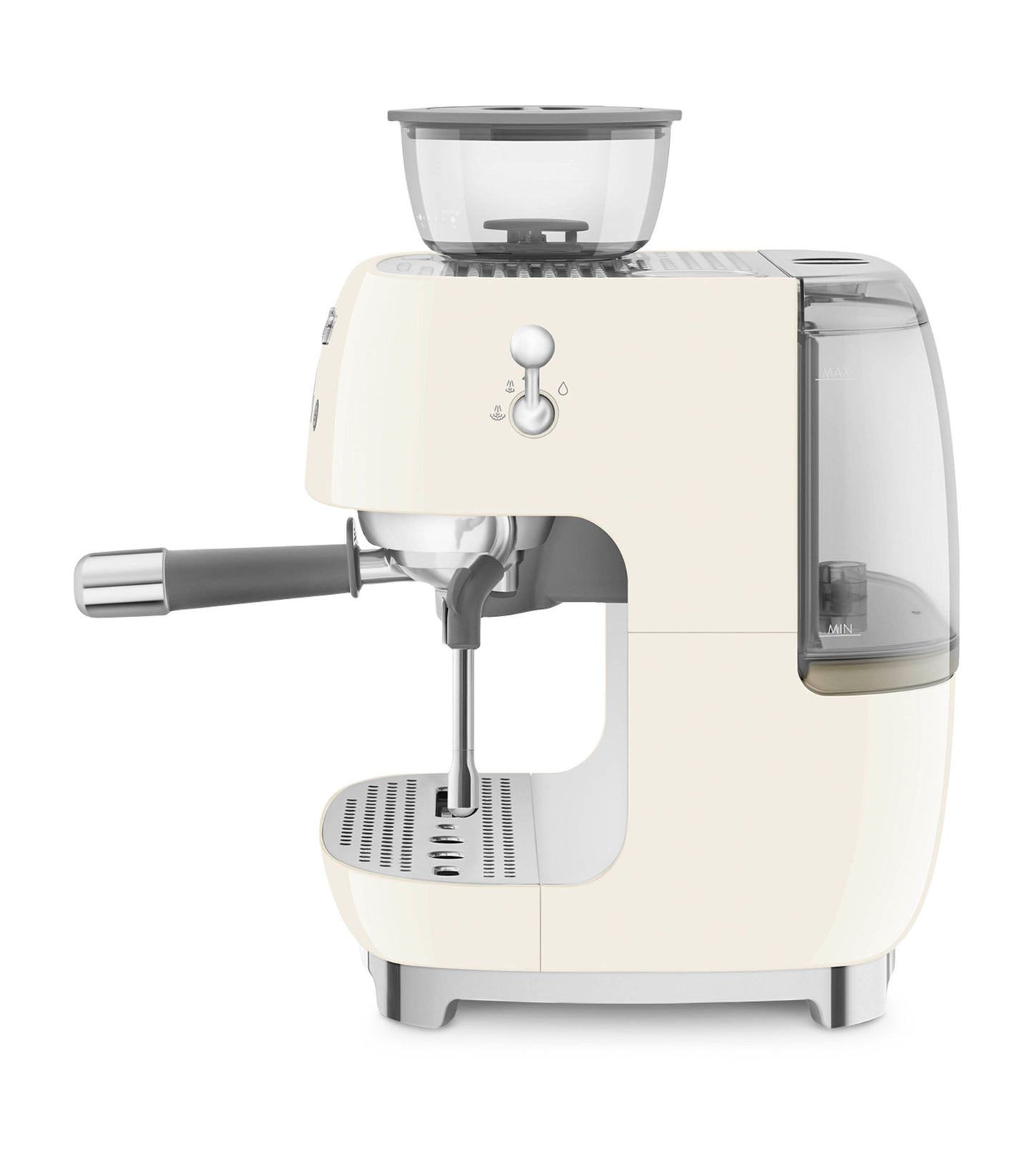 SMEG  EGF03CRUK Espresso Coffee Machine with Grinder