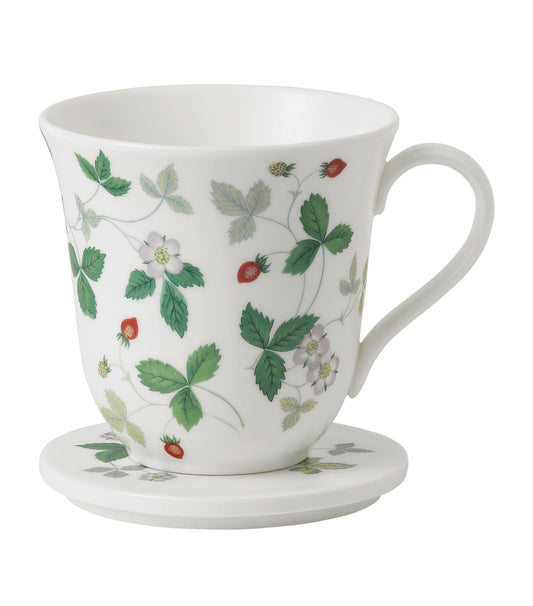 WEDGWOOD Wild Strawberry Lidded Mug