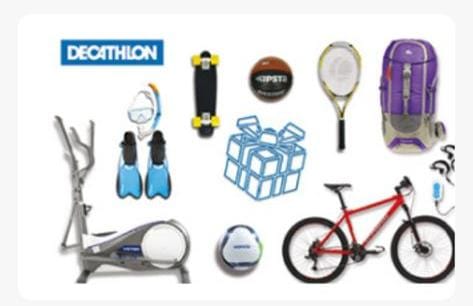 Decathlon gift card