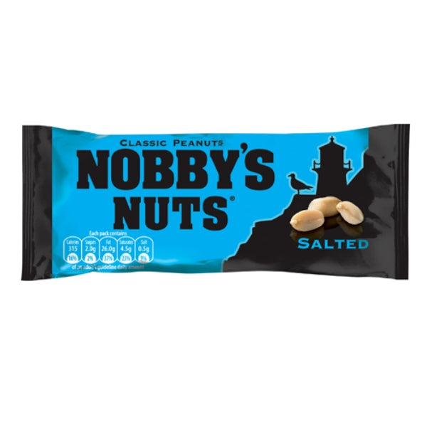 Nobbys Salted Nuts Carded 24X50G Pack size: Case of 24 - Collectionmarket