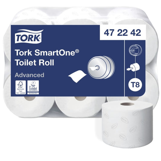 Tork SmartOne 6 Advanced Toliet Roll Pack size: Case of 1