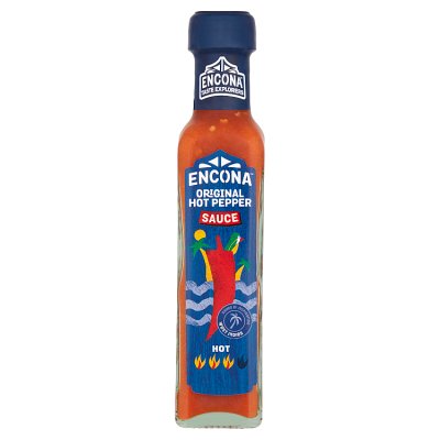 Encona Original Hot Pepper Sauce 142ml Pack size: Case of 6