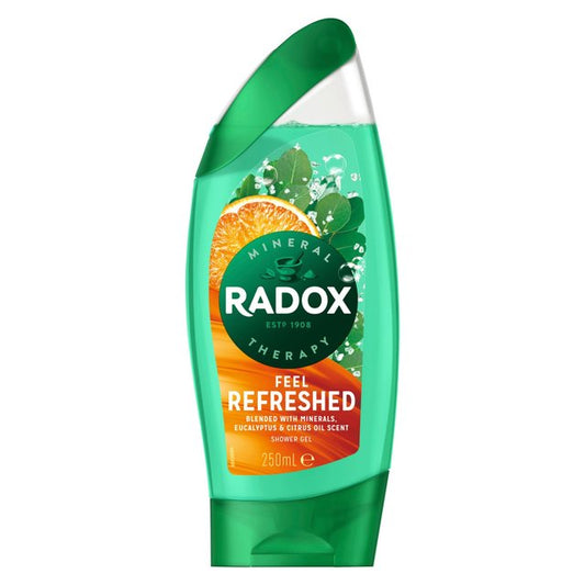 Radox Feel Refreshed Shower Gel 250 ml Pack size: Case of 6
