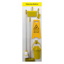 Shadowboard - Cleaning Station Style B (Yellow)