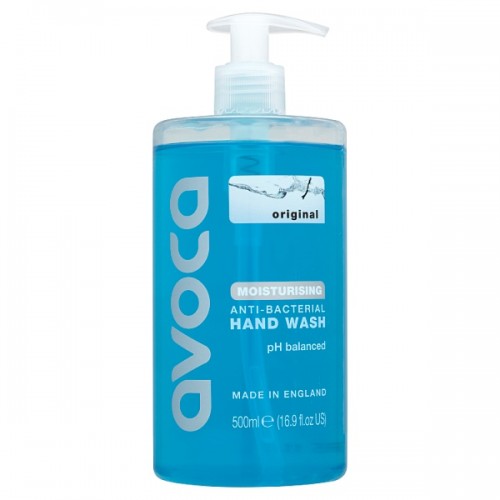 Avoca Original Moisturising Anti-Bacterial Hand Wash 500ml Pack size: Case of 6