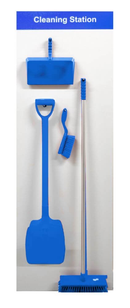 Shadowboard - Cleaning Station Style A (Blue)