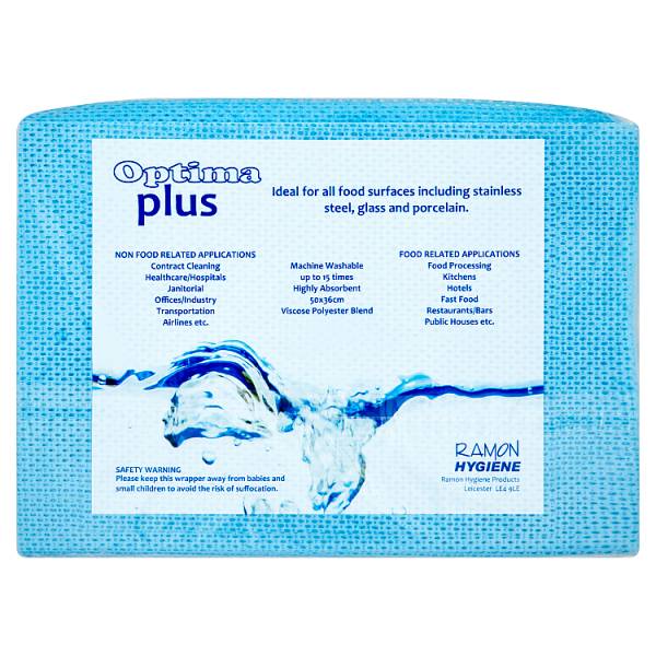 Optima Plus 25 Blue Multi Purpose Cloths
