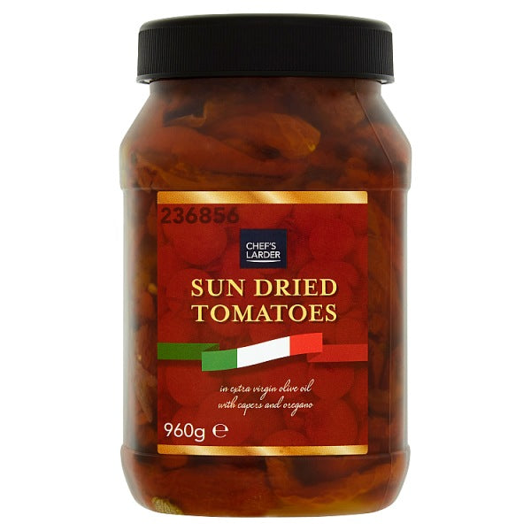 Chef's Larder Sun Dried Tomatoes in Extra Virgin Olive Oil 960g (Drained Weight 670g)