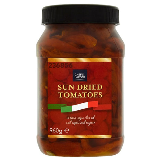 Chef's Larder Sun Dried Tomatoes in Extra Virgin Olive Oil 960g (Drained Weight 670g)