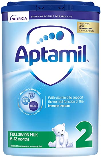 Aptamil 2 Follow On Baby Milk Formula 6-12 Months 800g