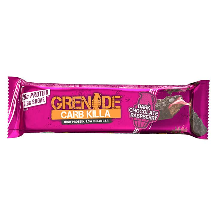 Grenade Carb Killa Dark Chocolate Raspberry 60g Pack size: Case of 12