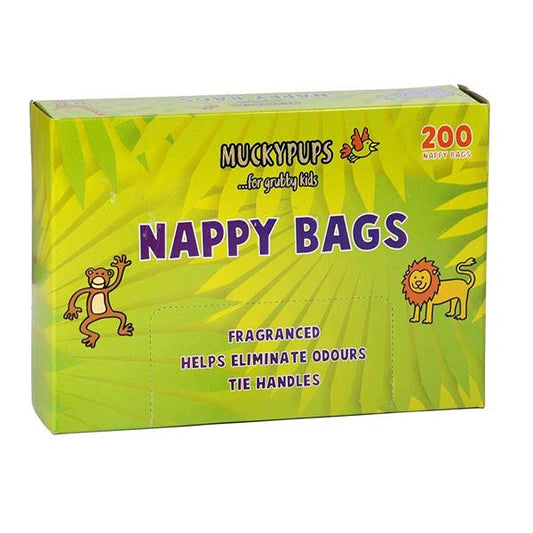 Muckypups 200 Nappy Bags Pack size: Case of 5