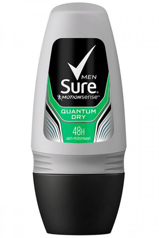 Sure Quantum Dry Antiperspirant Deodorant Roll On 50 ml Pack size: Case of 6
