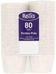 Plastico 80 Portion Pots 57ml