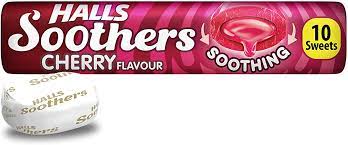 Halls Soothers Cherry Flavour 45g Pack size: Case of 20