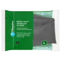 CleanPro Heavy Duty Gauntlet Gloves Large 1 Pair