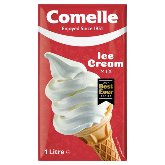 Comelle Ice Cream Mix 1 Litre Pack size: Case of 12