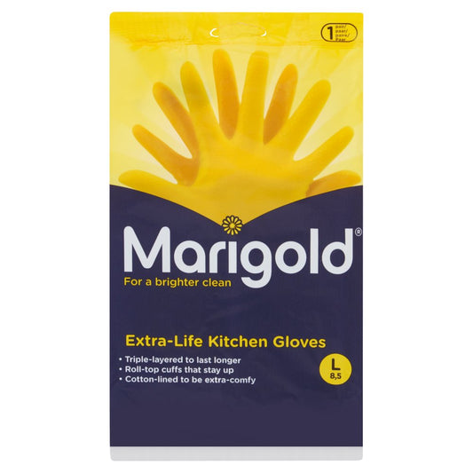 Marigold Extra-Life Kitchen Gloves M 7,5 1 Pairnm Pack size: Case of 72