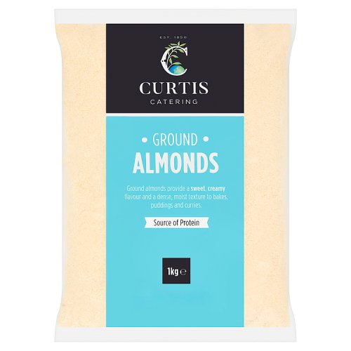 Curtis Catering Ground Almonds 1kg Pack size: Case of 6
