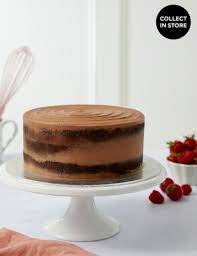 Chocolate Naked Cake (Serves 24)