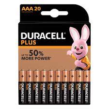 Duracell Plus AAA 20pk