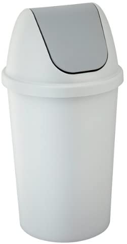 Sunware Perfectly Organised Swing Lid Bin Grey 45 Litre
