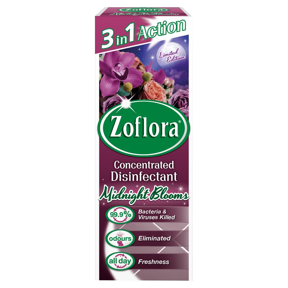 Zoflora 3 in 1 Action Concentrated Disinfectant Assorted Fragrances Pack size: Case of 12