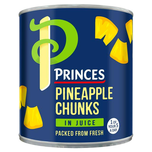 Princes Pineapple Chunks in Juice 432g Pack size: Case of 6