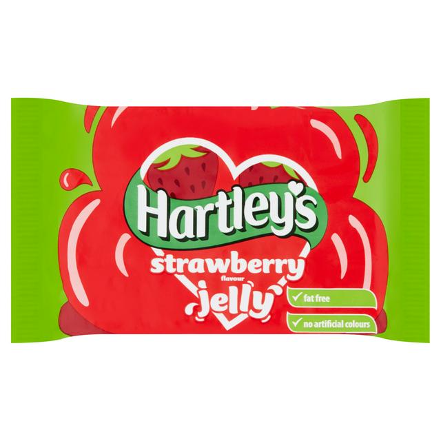 Hartley's Strawberry Flavour Jelly 135g Pack size: Case of 12
