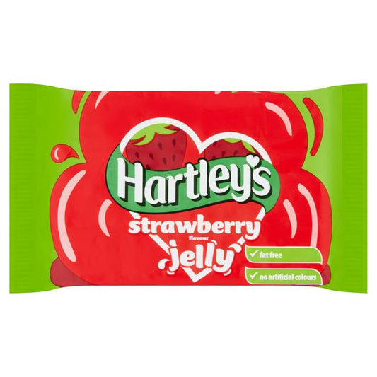 Hartley's Strawberry Flavour Jelly 135g Pack size: Case of 12