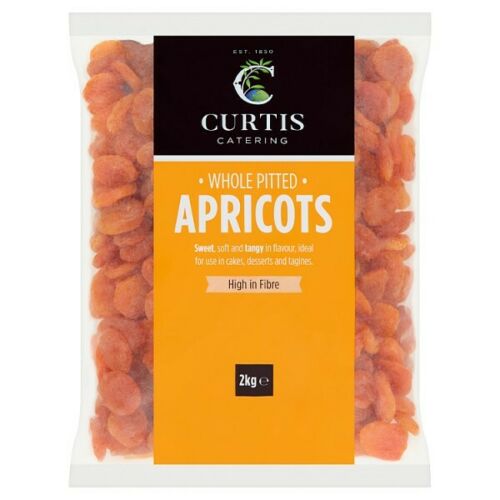 Curtis Catering Whole Pitted Apricots 2kg Pack size: Case of 6